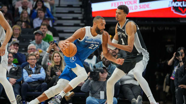 Rudy Gobert Victor Wembanyama Timberwolves